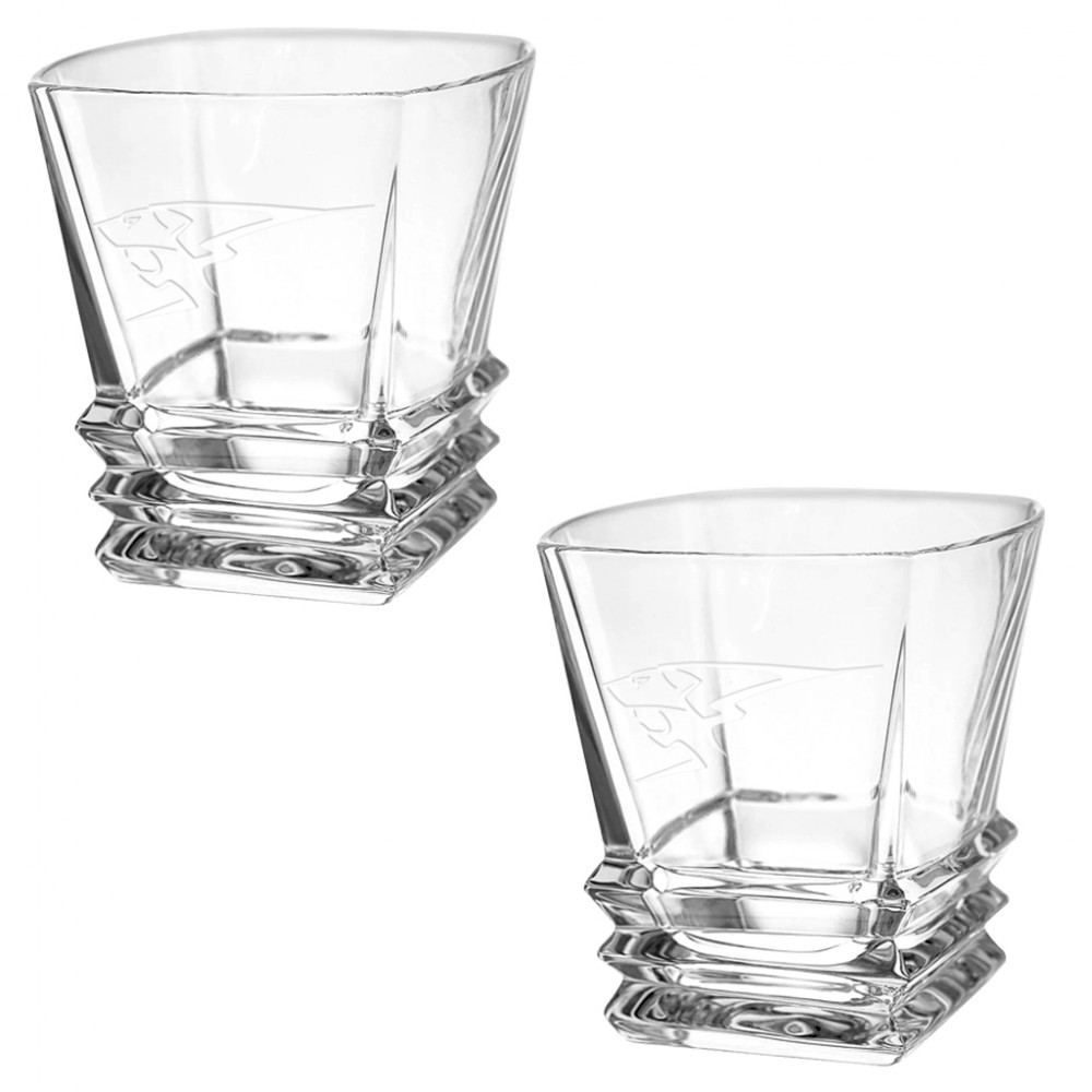 Customized Set of 2 Westgate Citadel Crystal Double Old Fashioned Tumbler (12 oz.)