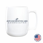 Logo Printed 14 Oz. Courier Plastic Mug - Made in the USA