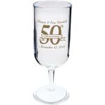 Logo Branded 2 Oz. Styrene Champagne Glass