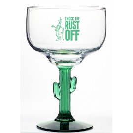 Personalized 16 Ounce Cactus Margarita Glass