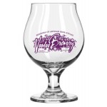 16 Ounce Belgian Glass with Logo