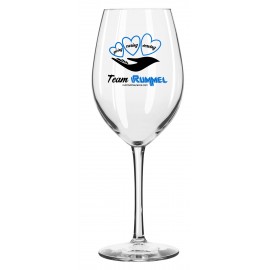 Custom 17 Ounce Vina Line Wine Glass  Custom 17 Ounce Vina Line Wine Glass