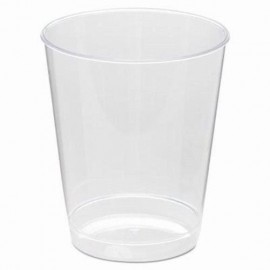 Custom 8 Oz. Clear Rigid Disposable Plastic Tumbler  Custom 8 Oz. Clear Rigid Disposable Plastic Tumbler