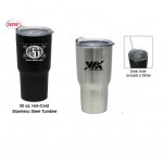 30 Oz. Double Wall Insulated Stainless Tumbler Custom Imprinted