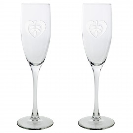 Promotional 8 Oz. Set of Two Rothbury Flute  Promotional 8 Oz. Set of Two Rothbury Flute