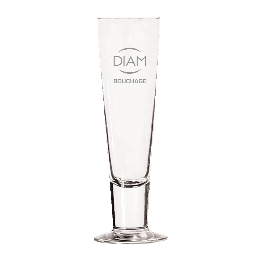 14oz. Tall Beer Glass with Logo