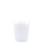 5 Oz. Frosted Souvenir Plastic Sampling Cup with Logo