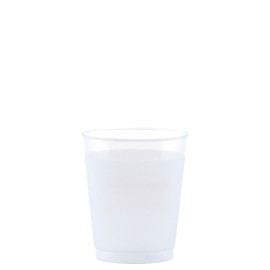 5 Oz. Frosted Souvenir Plastic Sampling Cup with Logo