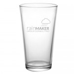 Logo Printed 16 oz. Mixing Glass (Pint) - Deep Etched