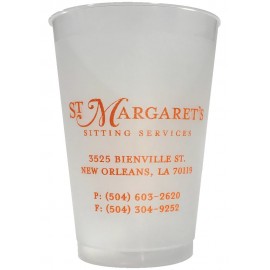 Custom 16 Oz Frost Flex Plastic Cup