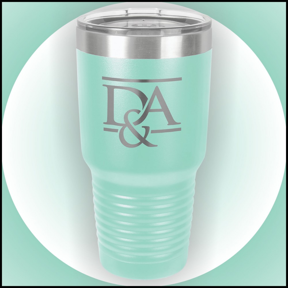 30 oz Teal Stainless Steel Polar Camel Vacuum Insulated Tumbler Logo Printed 30 oz Teal Stainless Steel Polar Camel Vacuum Insulated Tumbler Logo Printed