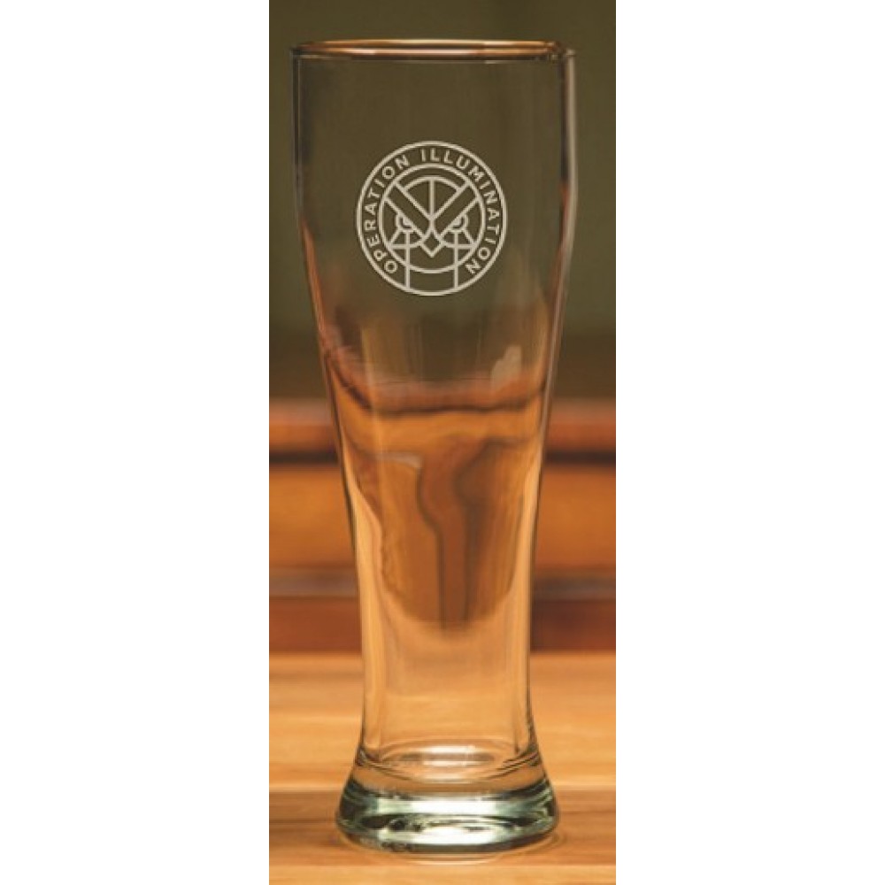 22 Oz. Signature Tall Beer Glass (Set Of 4) with Logo