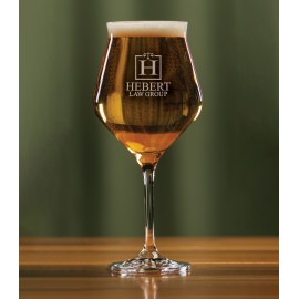 14 Oz. Harmony Stemmed Beer Glass with Logo