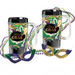 Custom Imprinted Mardi Gras Party Set