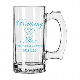Custom 12.5 oz. Deco Glass Mug