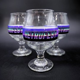 16 oz. Belgian Tulip Beer Glass - Digital Full Color Printed with Logo