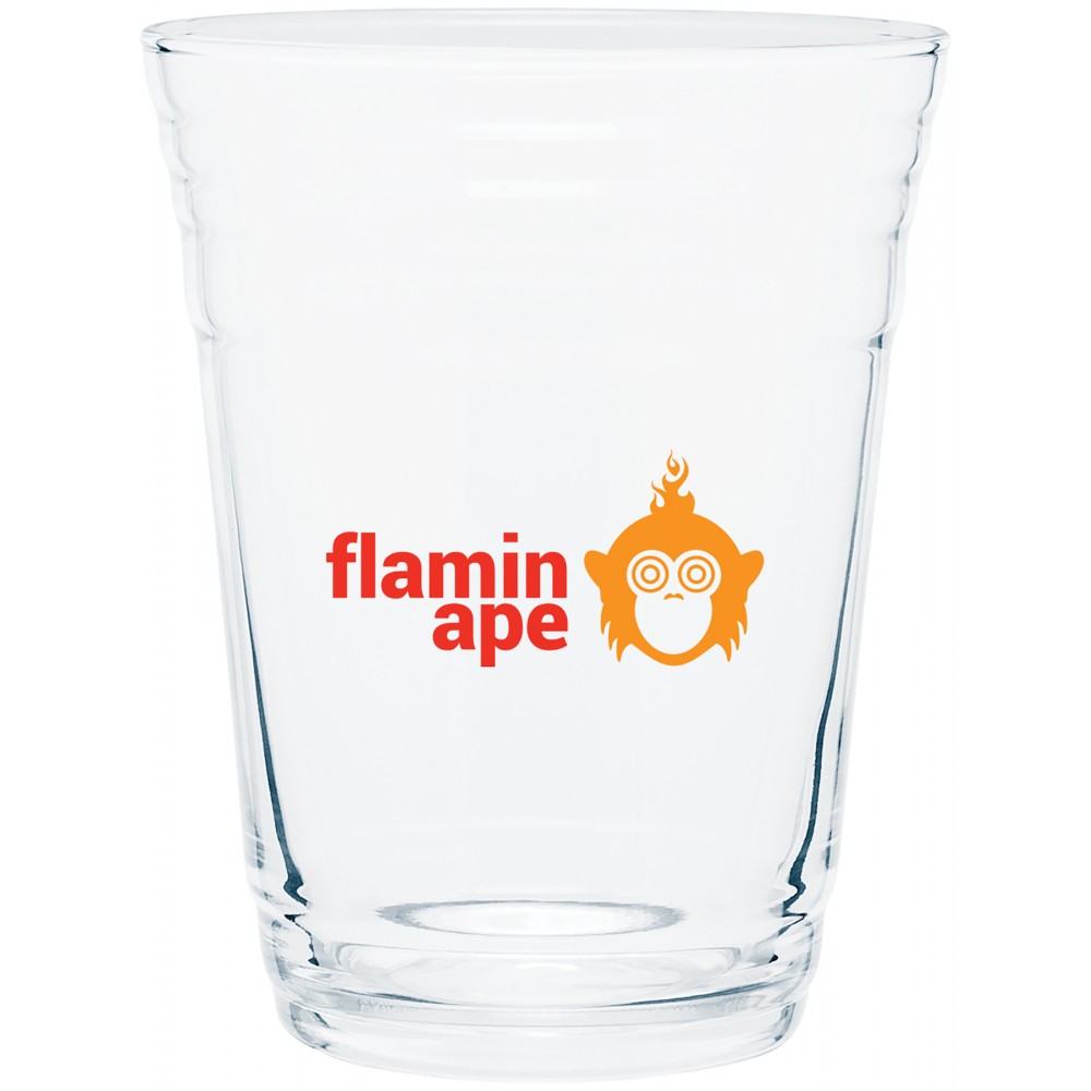 Custom Branded 16oz Player Glass (Clear) Custom Branded 16oz Player Glass (Clear)