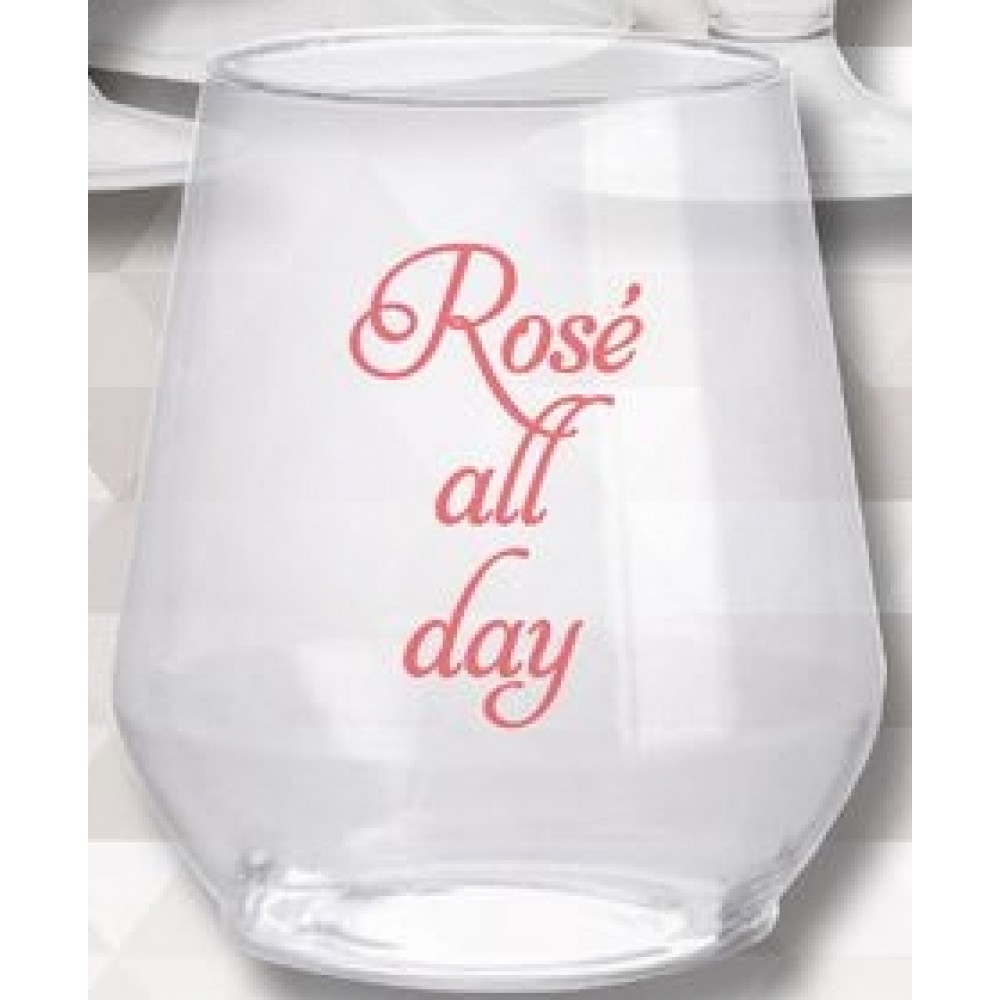 12 Oz. Hard Plastic Stemless Wine Glass Custom Imprinted 12 Oz. Hard Plastic Stemless Wine Glass Custom Imprinted