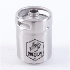 Promotional 2 Litre Stainless Steel Mini Keg