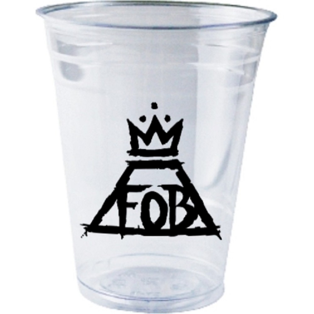 10 oz. Soft Sided Plastic Cup with Logo