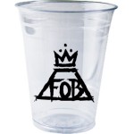 10 oz. Soft Sided Plastic Cup with Logo