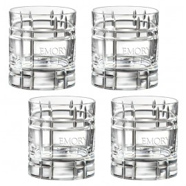 Custom Set of 4 Westgate Pilastro Rocks Glass (12 oz.)