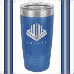 20 oz Royal Blue Stainless Steel Polar Camel Vacuum Insulated Tumbler Logo Printed