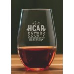 22 Oz. Harmony Stemless Red Wine Glass (Set Of 4) with Logo