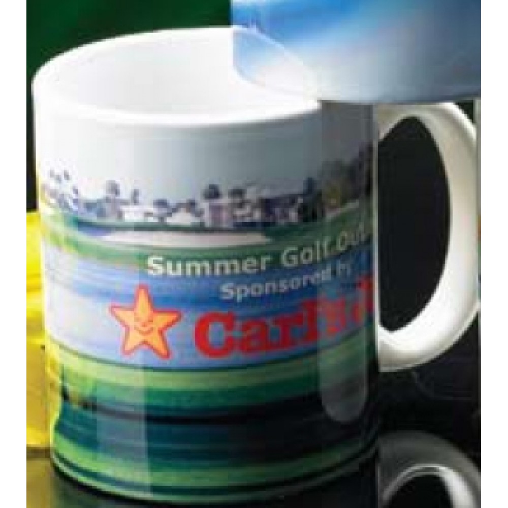 Full Color Mug White Inside (11 Oz.) Logo Printed Full Color Mug White Inside (11 Oz.) Logo Printed