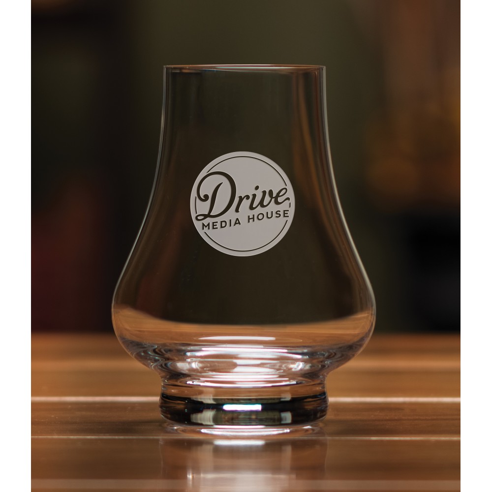 8 1/2 Oz. Barrel Whisky Taster Glass with Logo