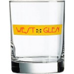 14 Oz. Clear Double Old Fashioned Glass (Screen Printed) with Logo