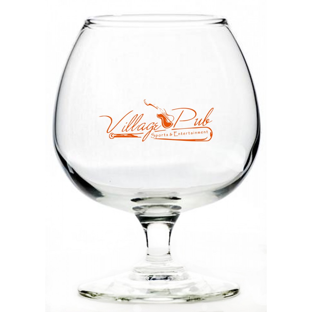 12 Ounce Snifter Glass with Logo