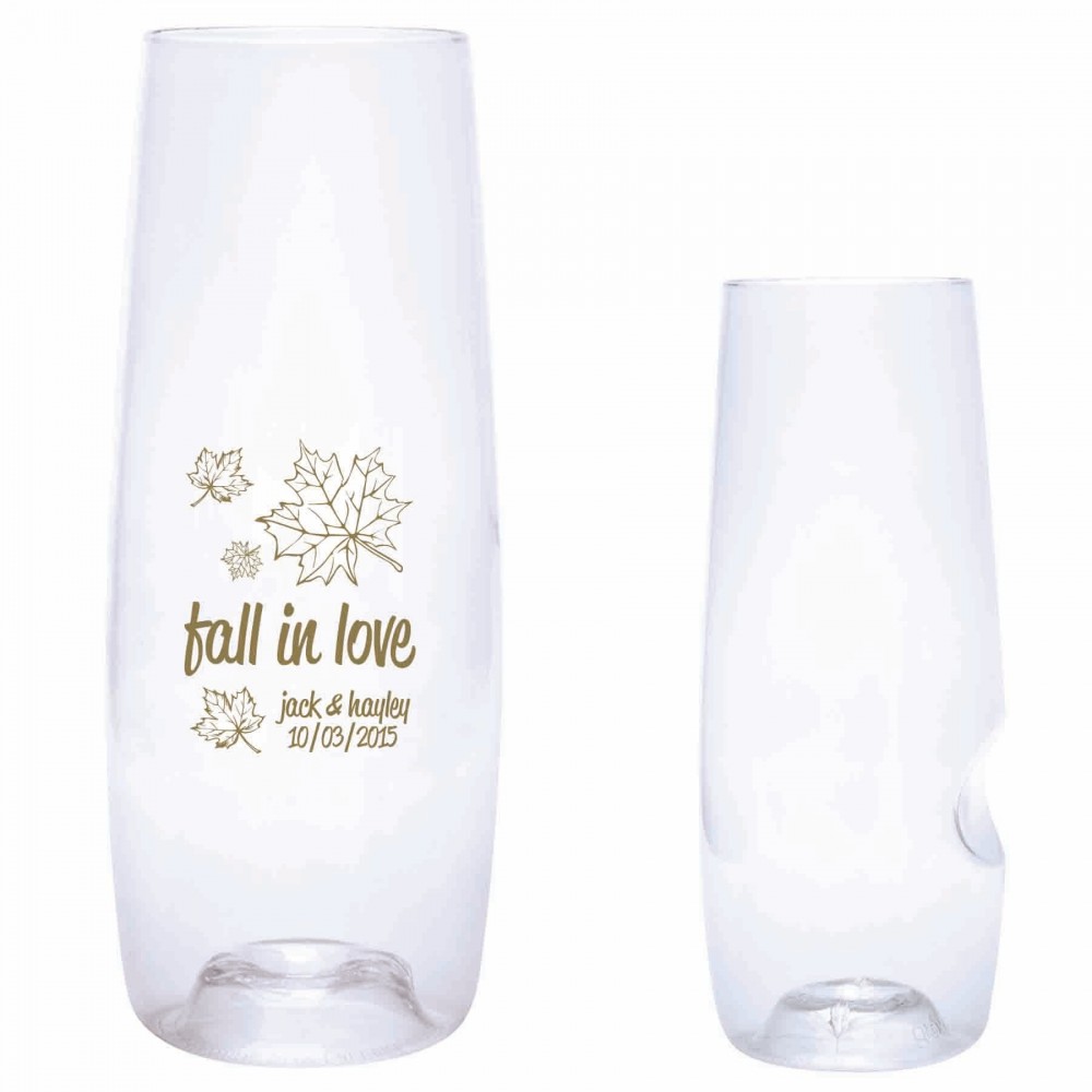 Dishwasher Safe Govino 8oz Champagne Flute Custom Imprinted Dishwasher Safe Govino 8oz Champagne Flute Custom Imprinted