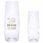 Dishwasher Safe Govino 8oz Champagne Flute Custom Imprinted