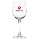 Logo Printed 11.75oz Allure Wine Glass (Clear)