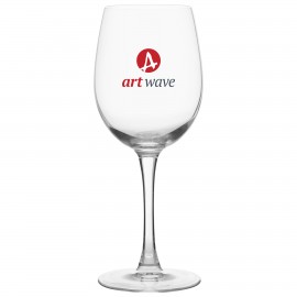 Logo Printed 11.75oz Allure Wine Glass (Clear)