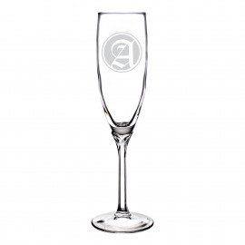 6 oz. Domaine Flute Glass with Logo