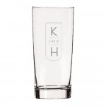 15oz. Heavy Base Cooler Glass with Logo