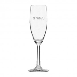 5.75oz. Champagne Flute with Logo