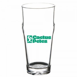 16 oz Heat Treated Nonic Glass with Logo
