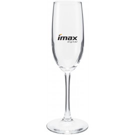 Custom Branded 8oz Vina Flute Glass (Clear)