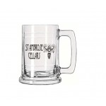 Logo Branded 15 Ounce Marine Glass Mug