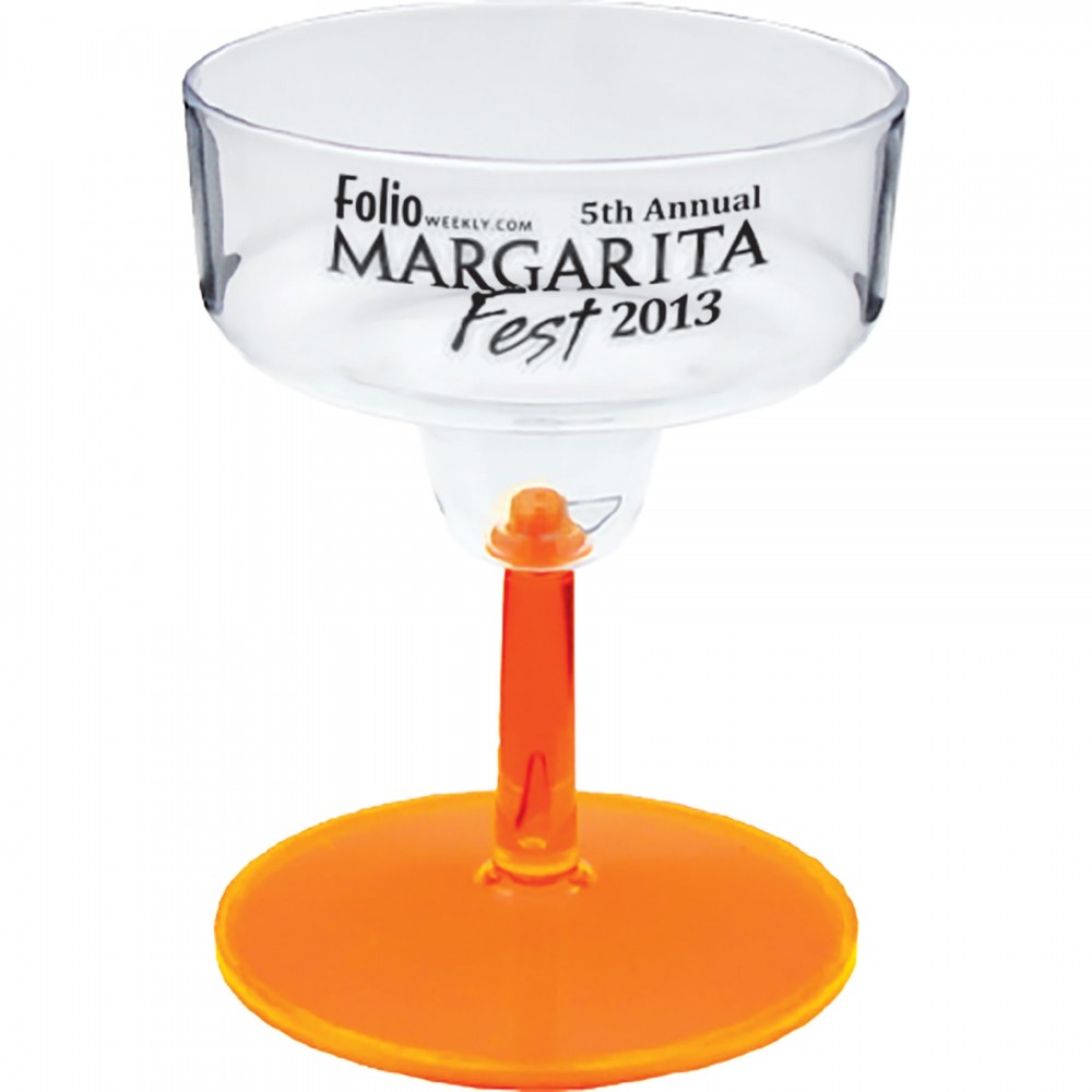 Custom 2 Oz. Margarita Glass w/ Contrast Stem