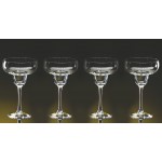 Set of Four Rothbury Margarita Glasses Logo Printed