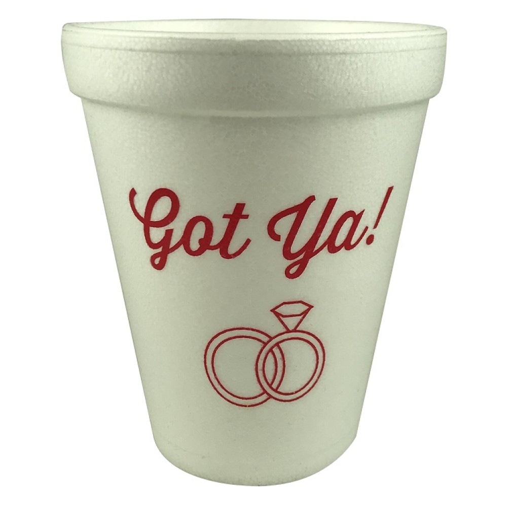 20oz. Styrofoam Cups, Custom Cups