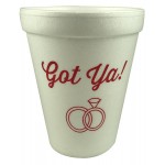 10 oz. Foam Cup with Logo
