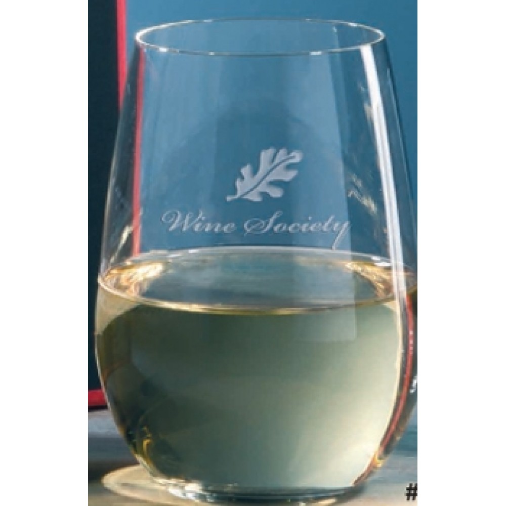 13 1/8 Oz. Riedel "O" Riesling/Sauvignon Blanc Wine Glass (Set of 2) with Logo