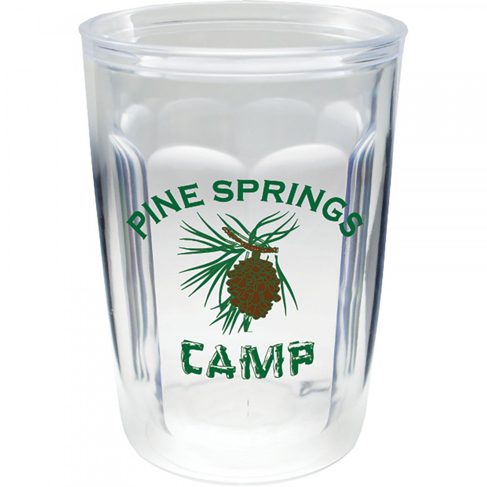 14 Oz. Double Wall Thermal Tumbler- Screen Printed with Logo