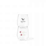 Customized 14 oz. Stemless Plastic Wine Glass
