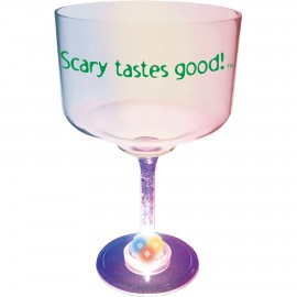 Promotional 18 Oz. Margarita Glass w/ Light Up Contrast Standard Stem  Promotional 18 Oz. Margarita Glass w/ Light Up Contrast Standard Stem